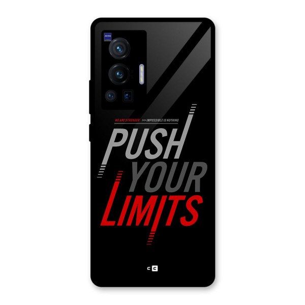 Push Your Limits Glass Back Case for Vivo X70 Pro