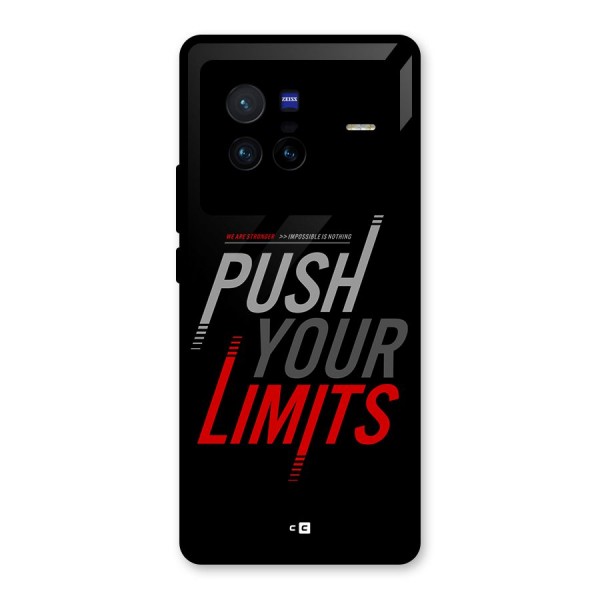 Push Your Limits Glass Back Case for Vivo X80