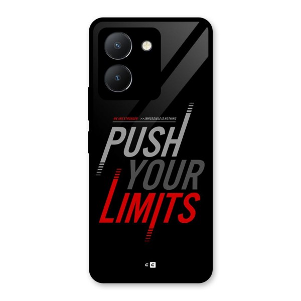 Push Your Limits Glass Back Case for Vivo Y36