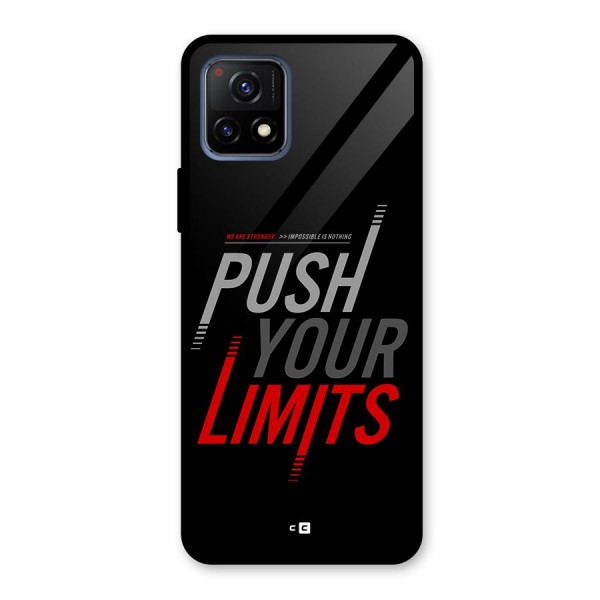 Push Your Limits Glass Back Case for Vivo Y72 5G