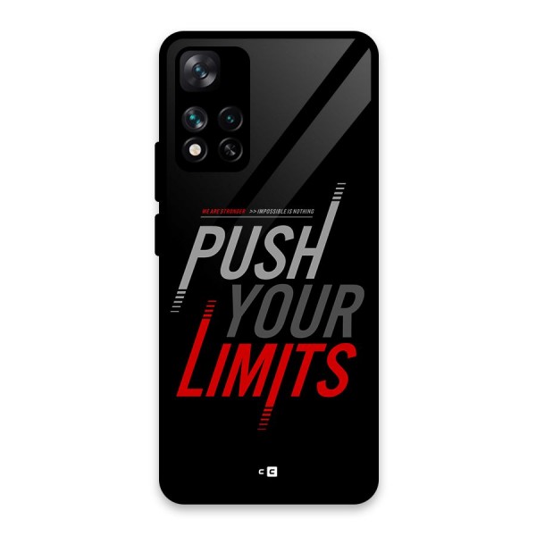 Push Your Limits Glass Back Case for Xiaomi 11i 5G