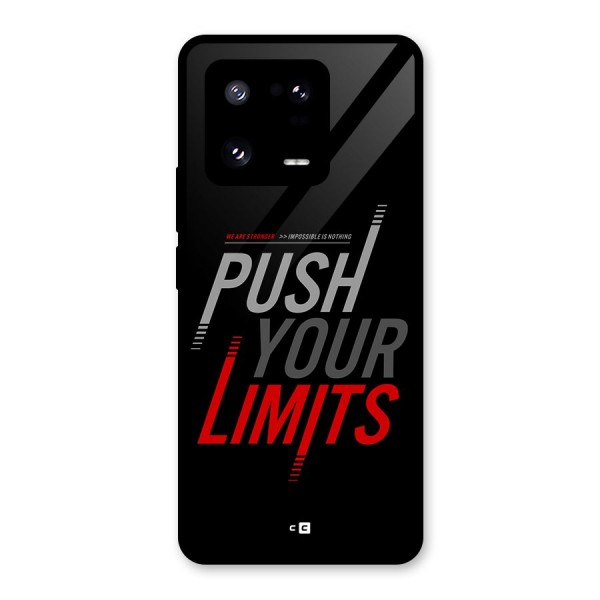 Push Your Limits Glass Back Case for Xiaomi 13 Pro