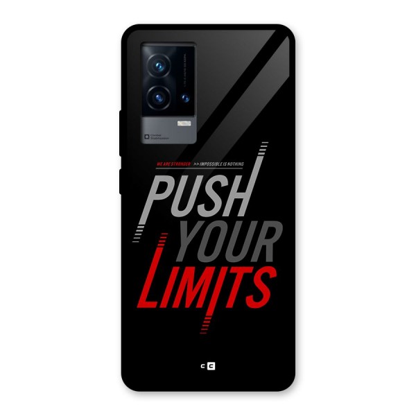 Push Your Limits Glass Back Case for iQOO 9 5G