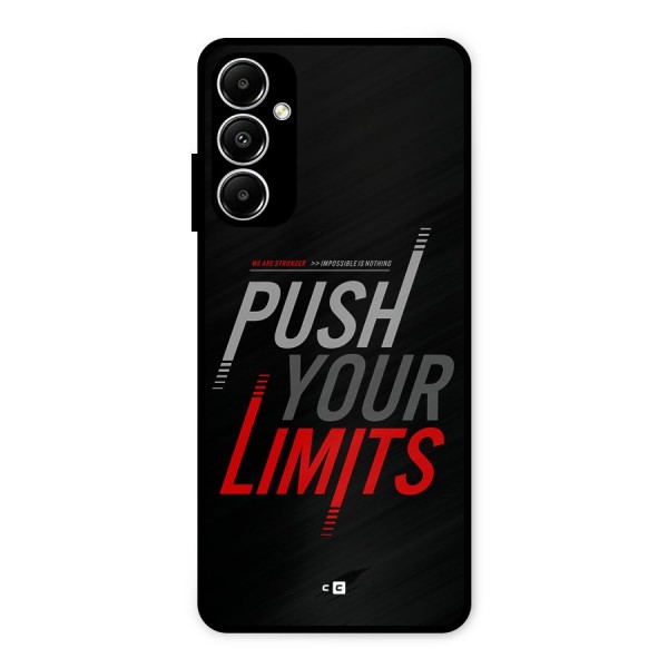 Push Your Limits Metal Back Case for Galaxy A05s