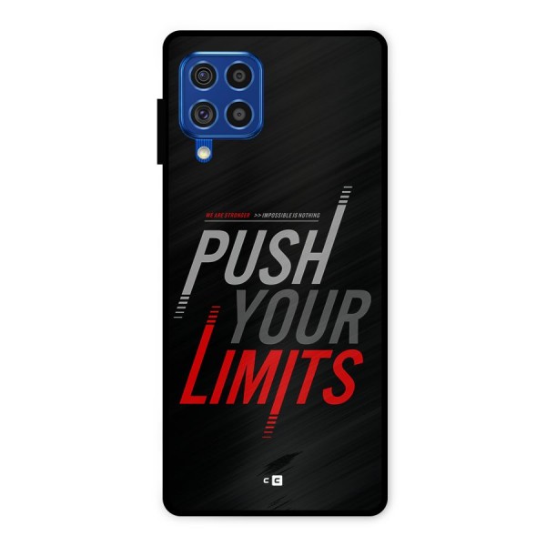 Push Your Limits Metal Back Case for Galaxy F62