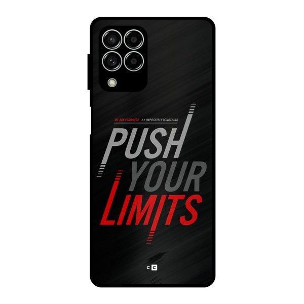 Push Your Limits Metal Back Case for Galaxy M33