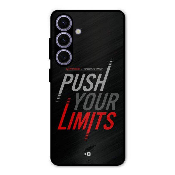 Push Your Limits Metal Back Case for Galaxy S24