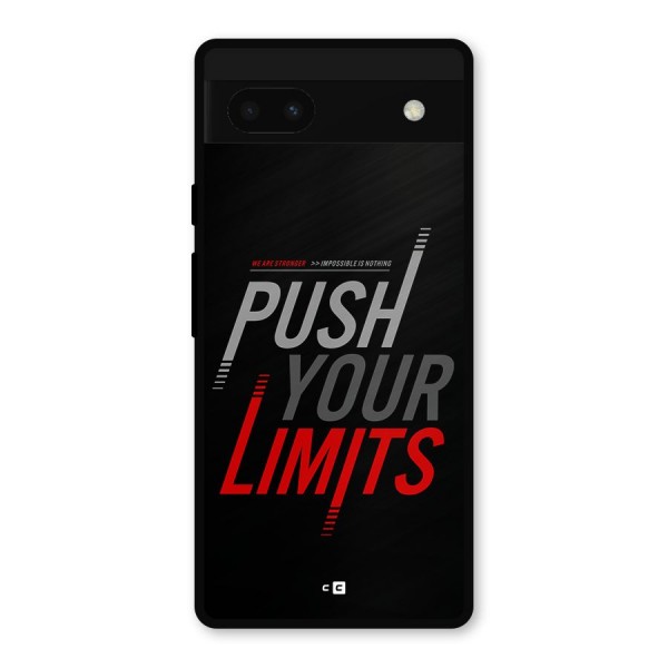 Push Your Limits Metal Back Case for Google Pixel 6a