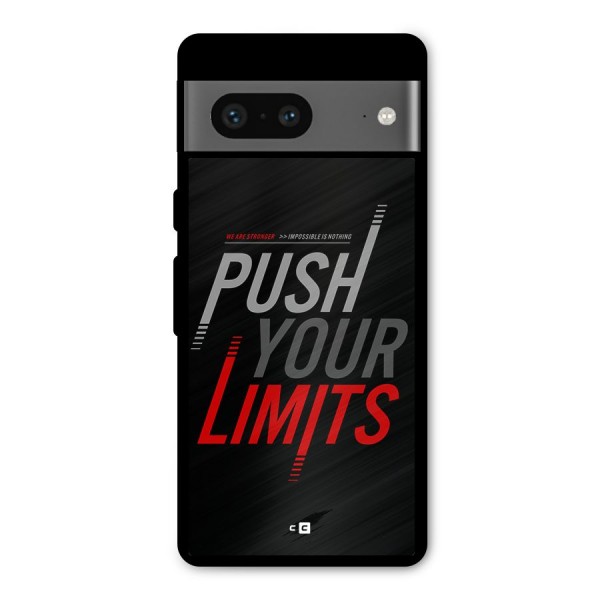 Push Your Limits Metal Back Case for Google Pixel 7