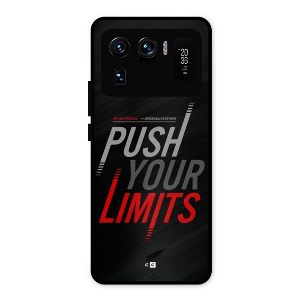 Push Your Limits Metal Back Case for Mi 11 Ultra