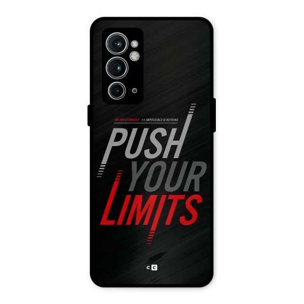 Push Your Limits Metal Back Case for OnePlus 9RT 5G