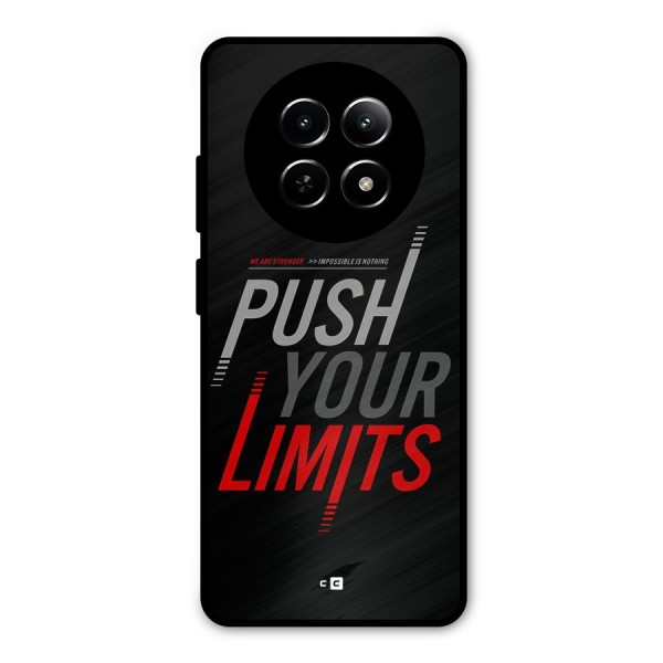 Push Your Limits Metal Back Case for Realme 12 5G