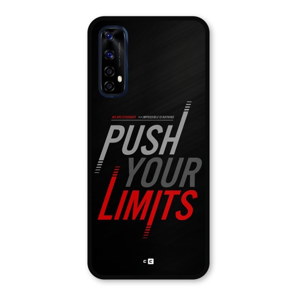 Push Your Limits Metal Back Case for Realme 7