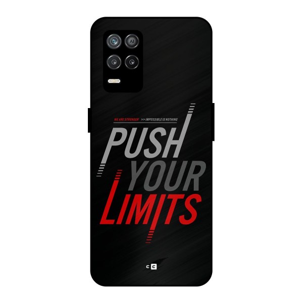 Push Your Limits Metal Back Case for Realme 8 5G