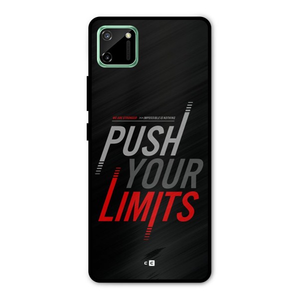 Push Your Limits Metal Back Case for Realme C11