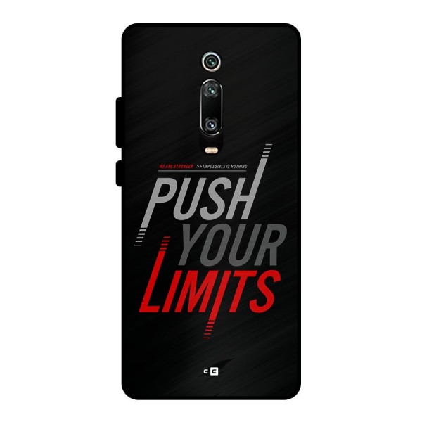 Push Your Limits Metal Back Case for Redmi K20