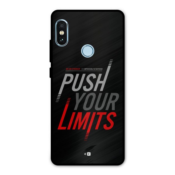 Push Your Limits Metal Back Case for Redmi Note 5 Pro