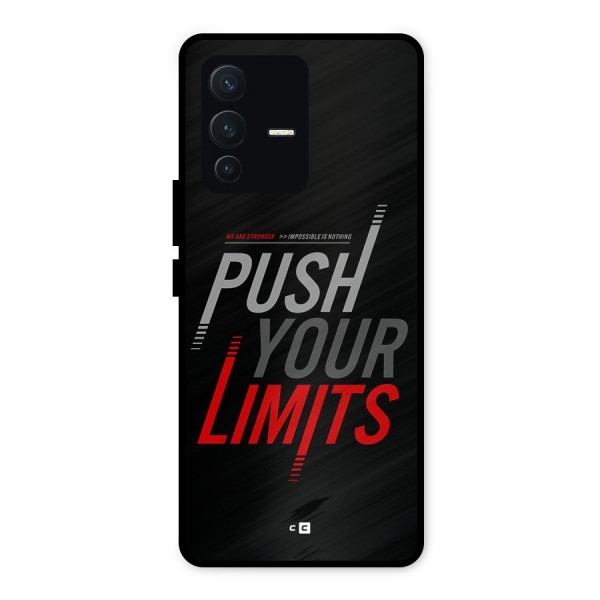 Push Your Limits Metal Back Case for Vivo V23 5G