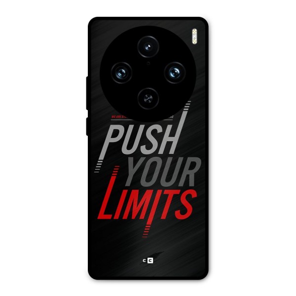 Push Your Limits Metal Back Case for Vivo X100 Pro