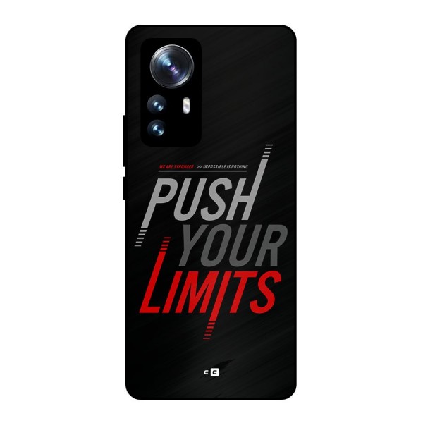 Push Your Limits Metal Back Case for Xiaomi 12 Pro