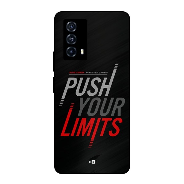 Push Your Limits Metal Back Case for iQOO Z5