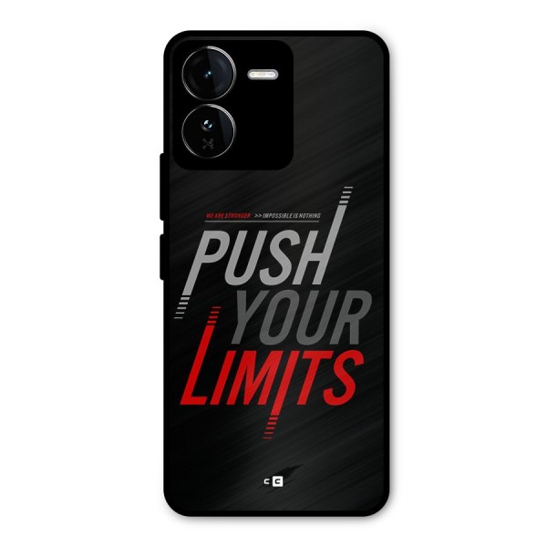 Push Your Limits Metal Back Case for iQOO Z9