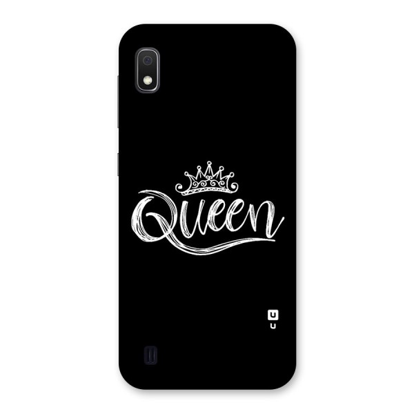 Queen Crown Back Case for Galaxy A10