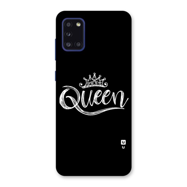 Queen Crown Back Case for Galaxy A31