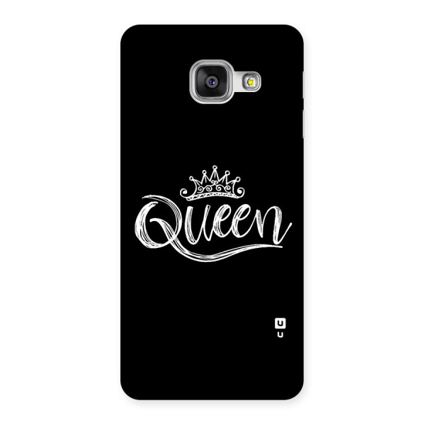 Queen Crown Back Case for Galaxy A3 2016