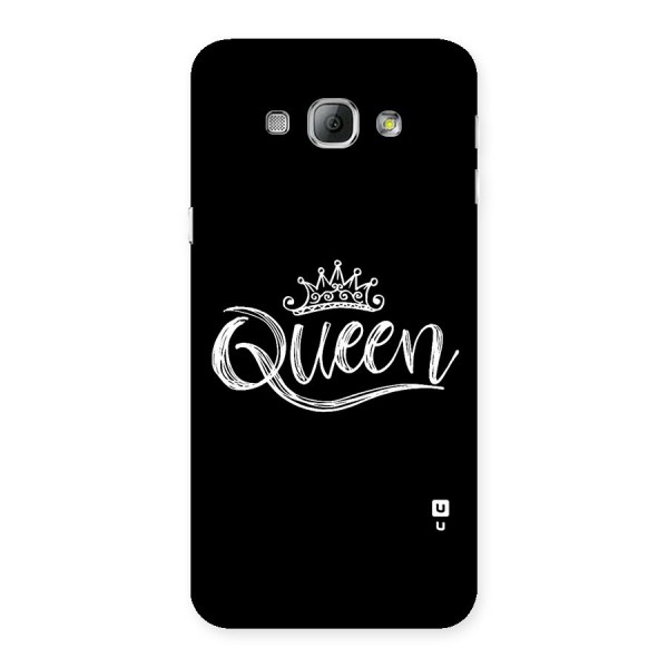 Queen Crown Back Case for Galaxy A8