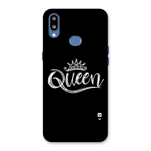 Queen Crown Back Case for Galaxy M01s