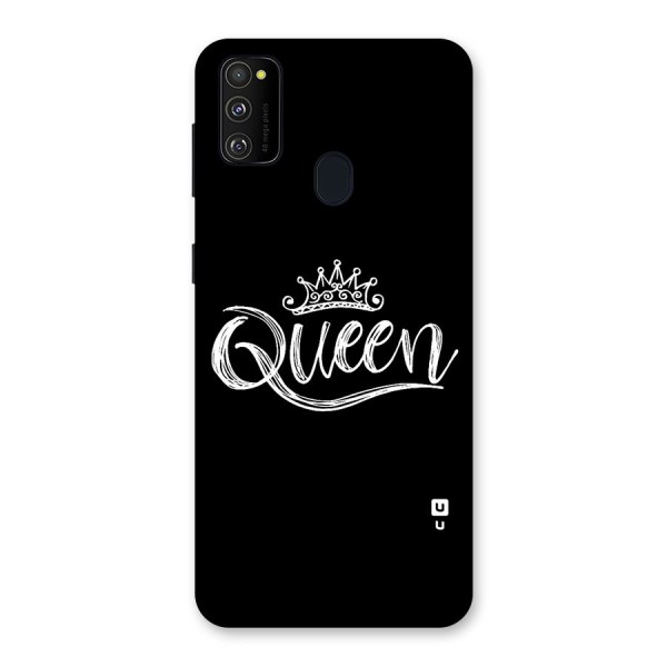 Queen Crown Back Case for Galaxy M30s