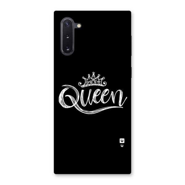 Queen Crown Back Case for Galaxy Note 10