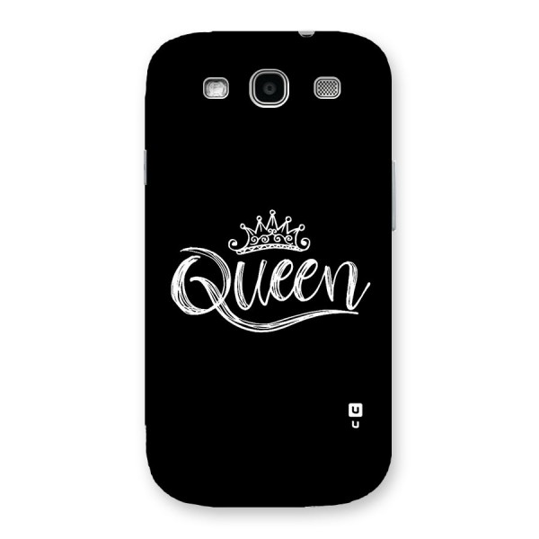 Queen Crown Back Case for Galaxy S3 Neo