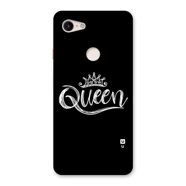 Queen Crown Back Case for Google Pixel 3 XL