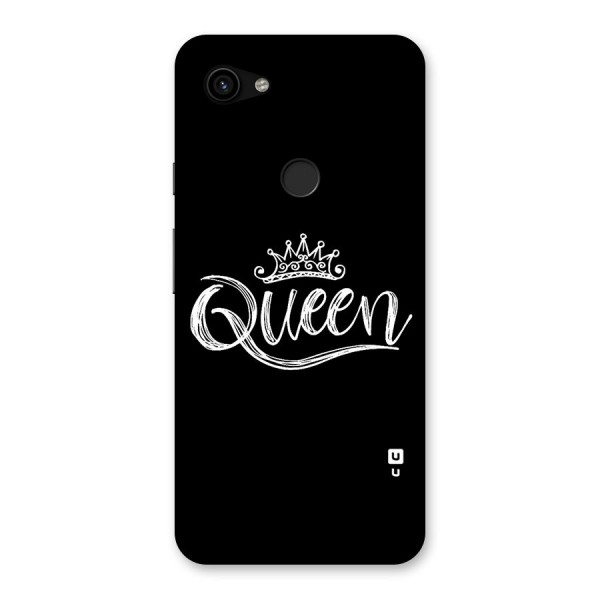 Queen Crown Back Case for Google Pixel 3a XL