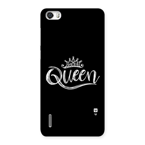 Queen Crown Back Case for Honor 6