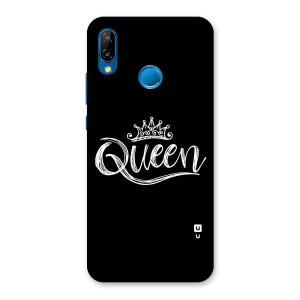 Queen Crown Back Case for Huawei P20 Lite