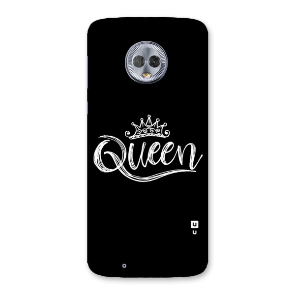 Queen Crown Back Case for Moto G6