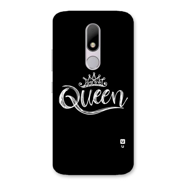 Queen Crown Back Case for Moto M