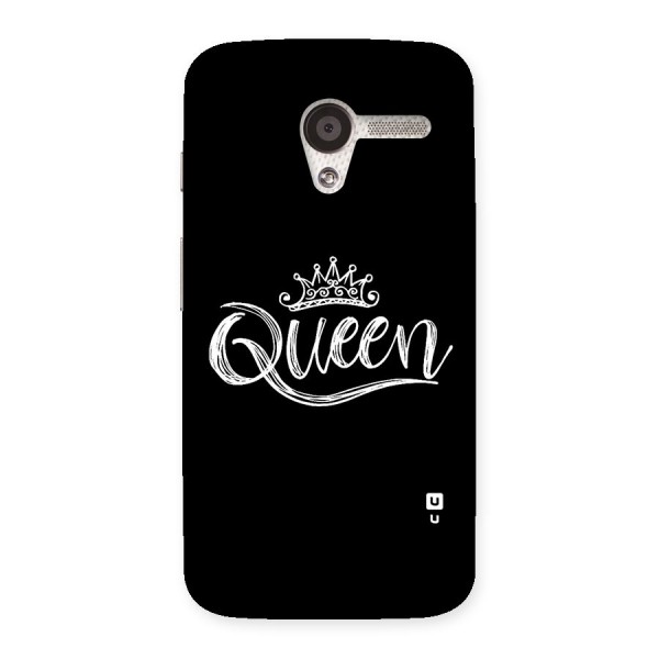 Queen Crown Back Case for Moto X