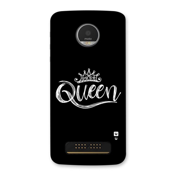 Queen Crown Back Case for Moto Z Play