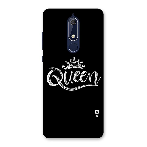 Queen Crown Back Case for Nokia 5.1