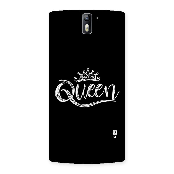 Queen Crown Back Case for One Plus One