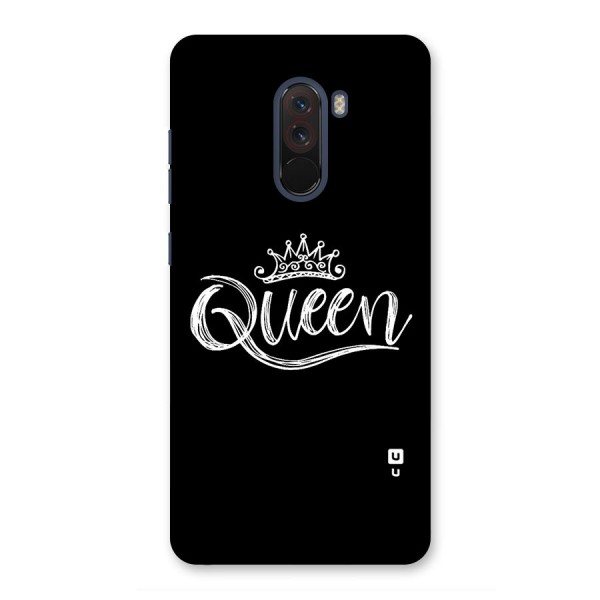 Queen Crown Back Case for Poco F1