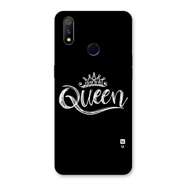 Queen Crown Back Case for Realme 3 Pro