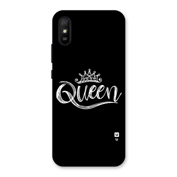 Queen Crown Back Case for Redmi 9A