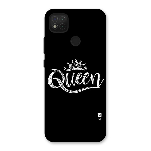 Queen Crown Back Case for Redmi 9C