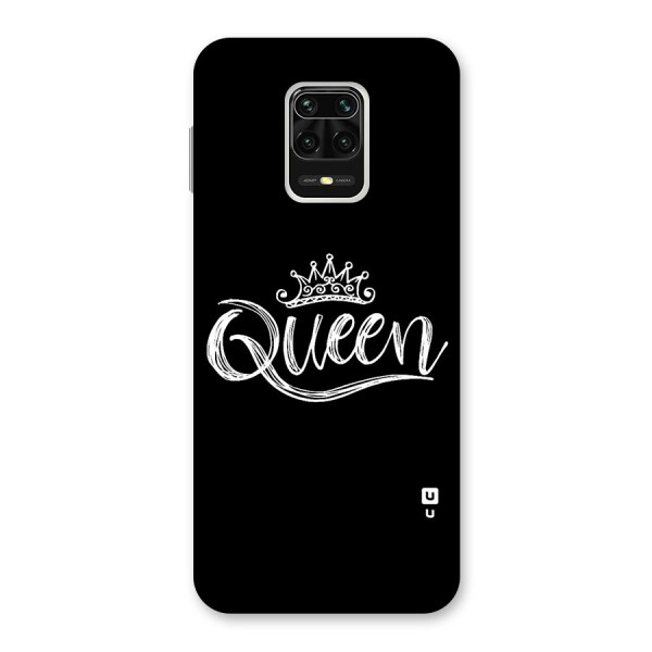 Queen Crown Back Case for Redmi Note 9 Pro