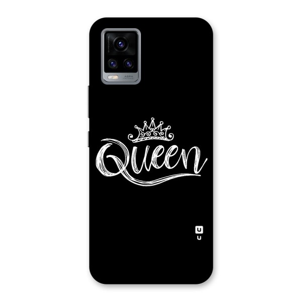 Queen Crown Back Case for Vivo V20